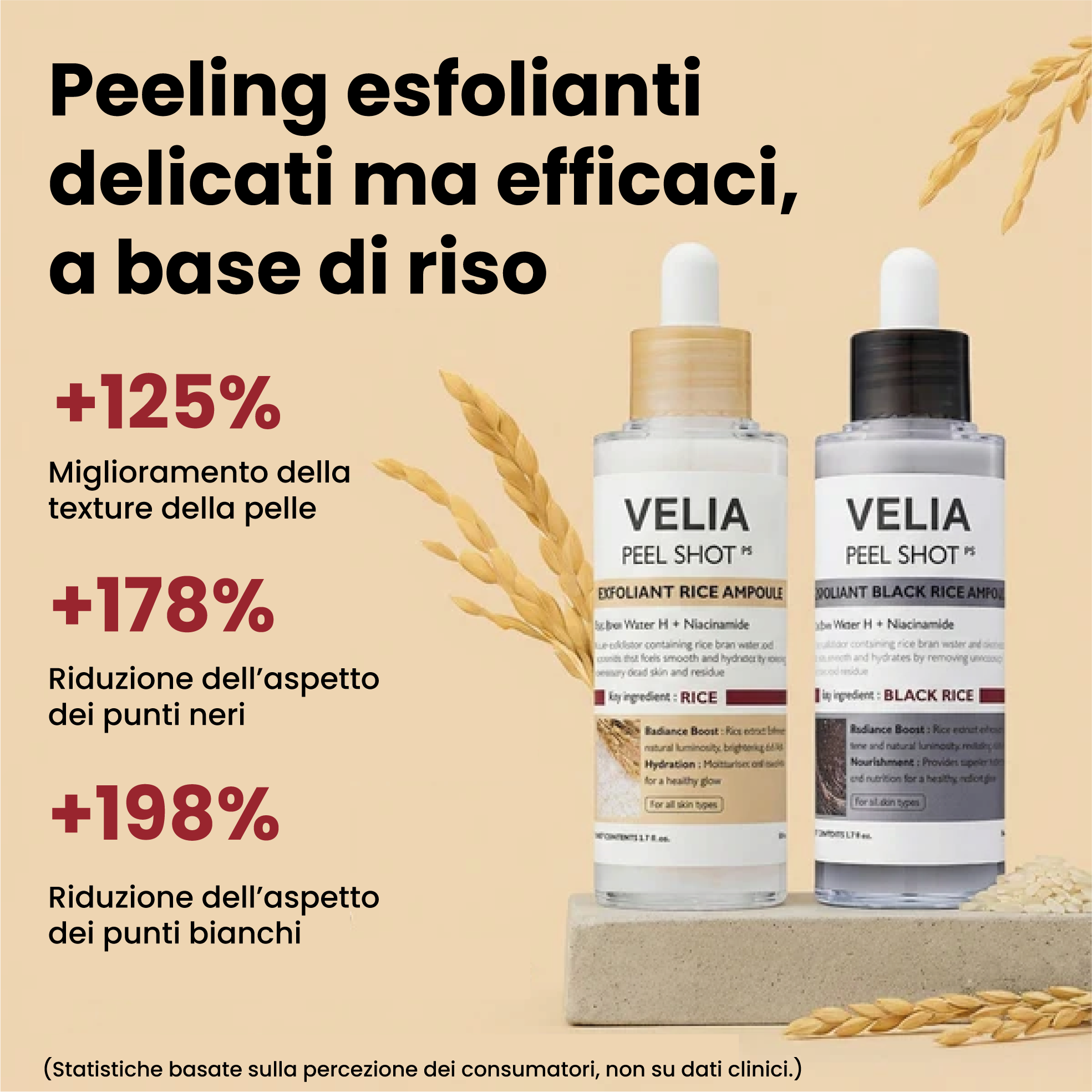 Vélia® | Korean Peel Shot – Elimina le impurità e sublima la pelle