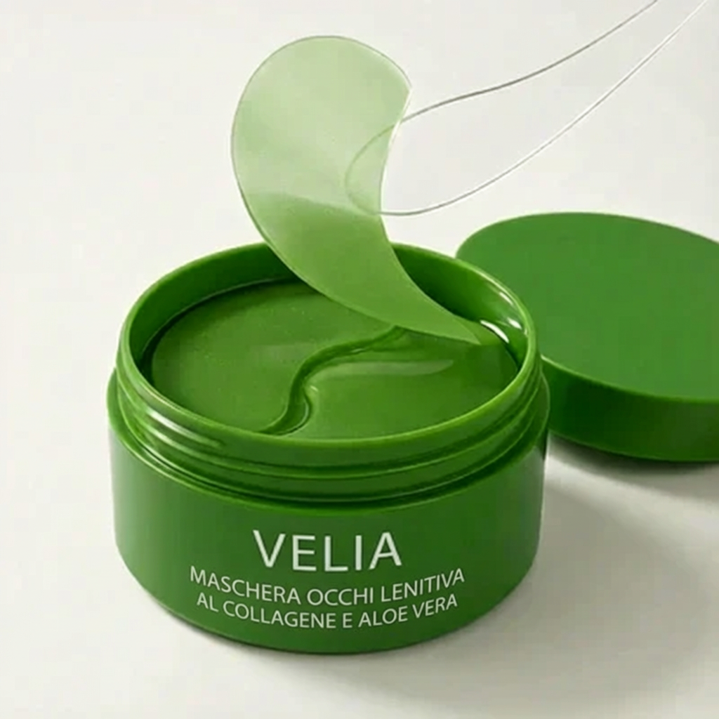 Patch contorno occhi all’Aloe Vera – Ideali per occhiaie, gonfiore e occhi stanchi